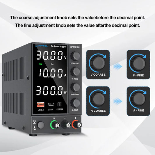 DC Adjustable Power Supply 30~120Vdc 3~10A