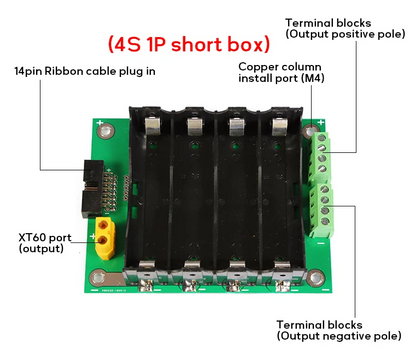 4S 18650 Battery Holder