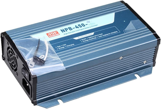 12V LiFePO4 Battery Charger for 4S LFP Packs, 14.4V 25A, Pre-Programmed