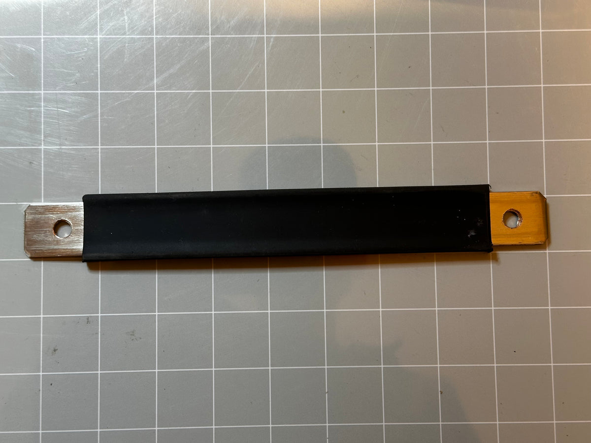 Insulated Flexible Copper Busbar for Battery Packs, 150A to 350A Continuous