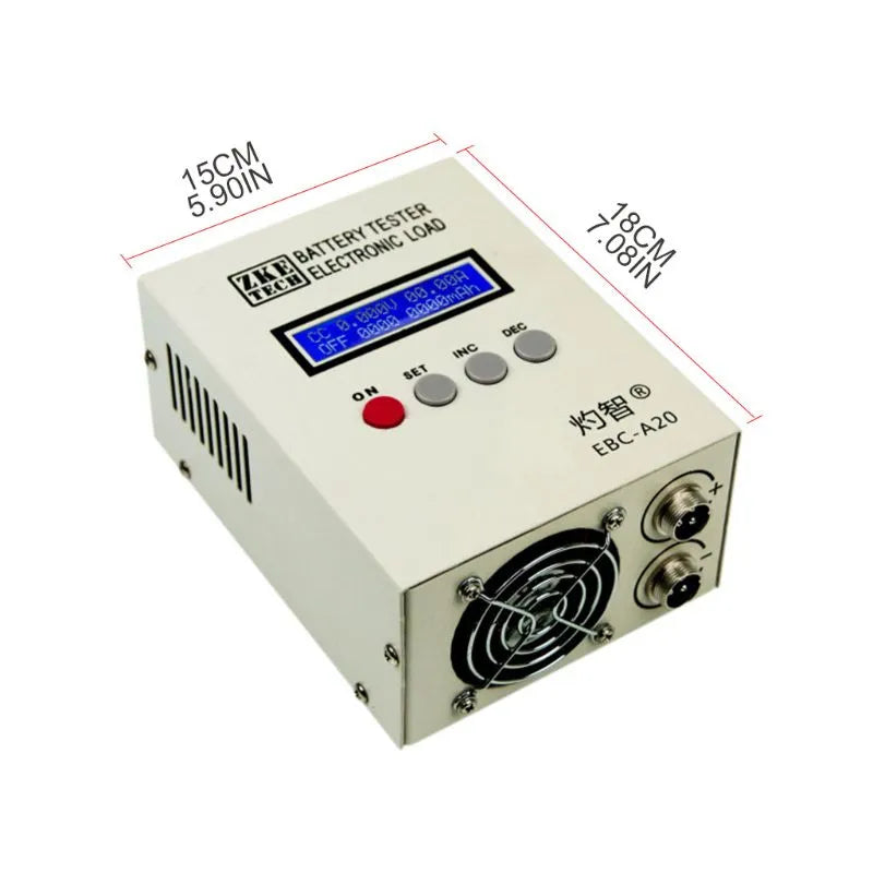Battery Tester with PC Software Control up to 30V and 20A