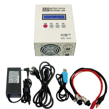 Battery Tester with PC Software Control up to 30V and 20A