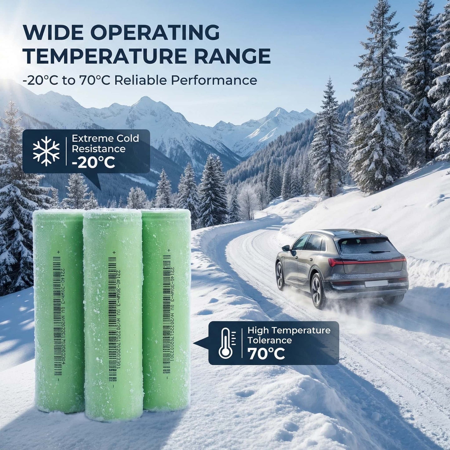 Sodium Ion 32140 Cylindrical Cells - Rechargeable Battery SIB Na-ion Cell