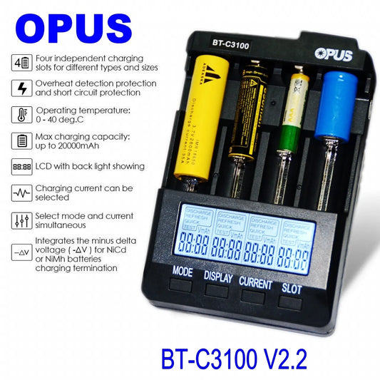 Battery Charger Analyzer Tester BT-C3100/C3400 V2.2