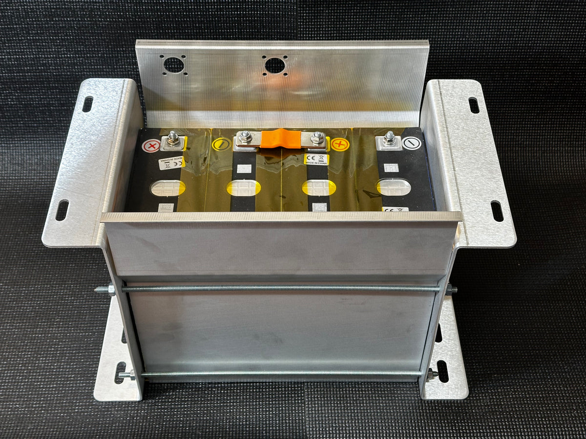 Battery Pack Hardware Kit for 280Ah-320Ah Prismatic LFP and Sodium-ion Cells, 4S 12V to 16S 48V