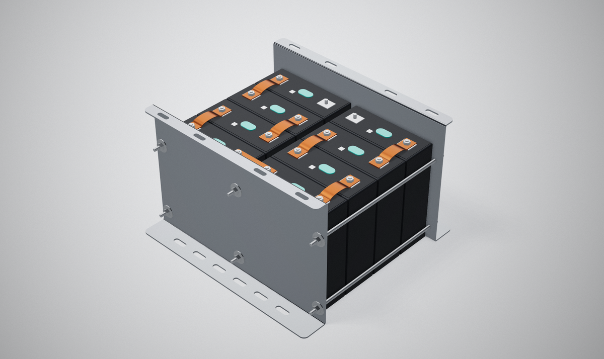 Aluminum Compression Plates for Prismatic Cells, LFP 280Ah to 320Ah and Sodium-ion (Pair)