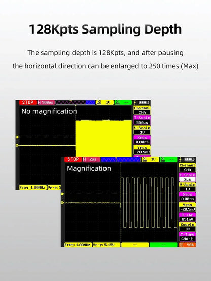 Digital Oscilloscope 50M Bandwidth Dual Channels