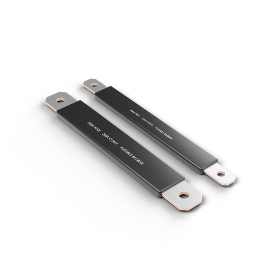 Flexible Copper Busbar for LiFePO4 Battery Cells, 200A / 350A