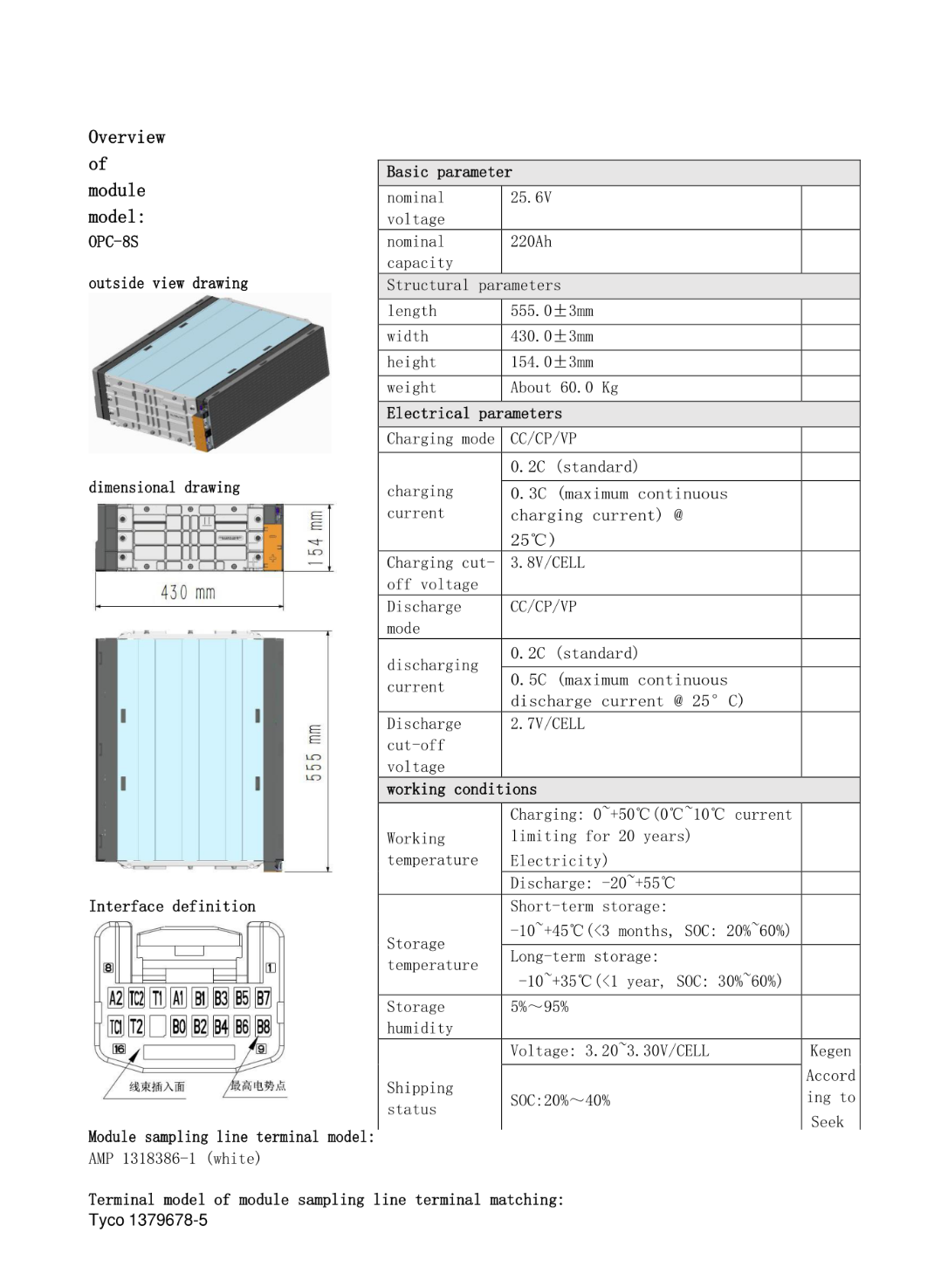 Second Life BYD LFP Module - 25.6V 200Ah