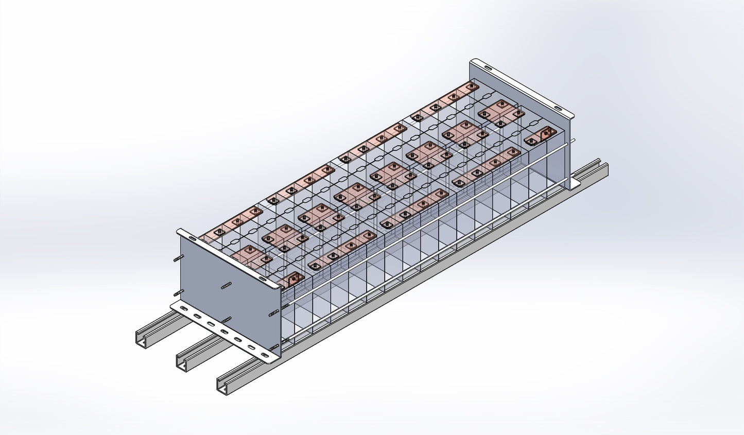 Compression Plates for Prismatic Cells, 2x