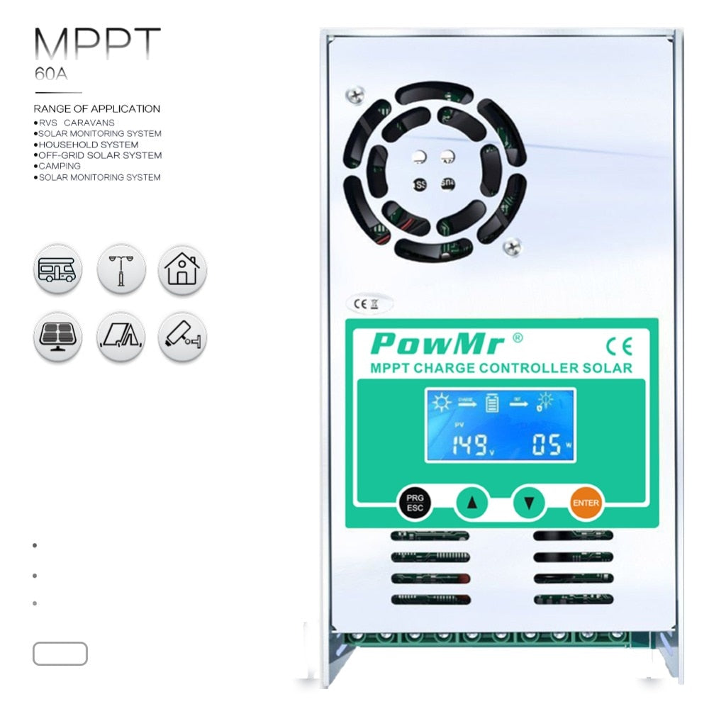 MPPT Solar Charge Controller 12~48V