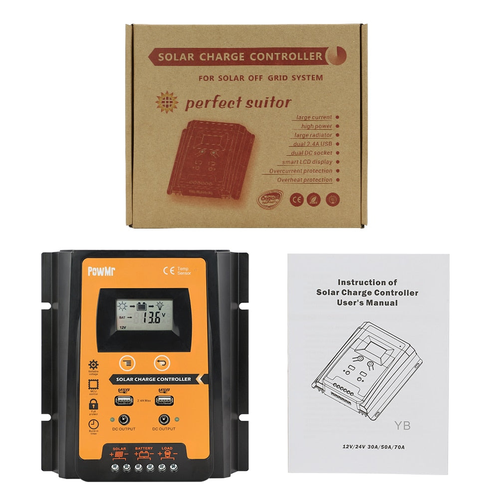 MPPT Solar Charge Controller 12~24V